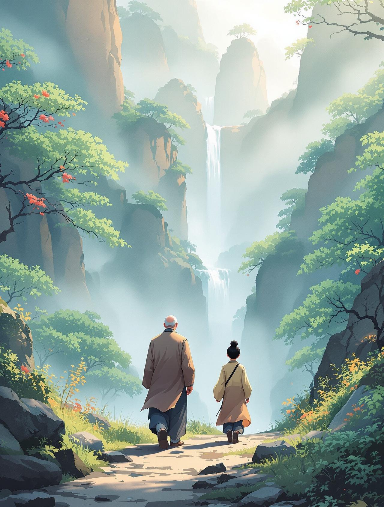 免费看漫画网站推荐作品:山水游 山水游 - 治愈之旅 · 山水之间,国风动漫推荐